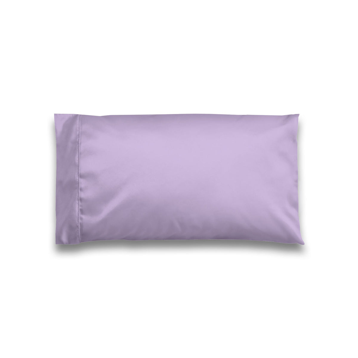 Lavender Satin Pillowcase, Light Purple Pillow Case Smooth Anti-Frizz Hair Skin Protection, Shabby Chic French Country Luxury Bedding