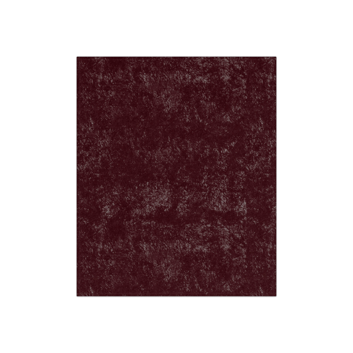 Burgundy Crushed Velvet Throw Blanket | Layering Wine Rococo Accent, Shabby Chic Decor, Romantic Chateaucore Wedding Home Gift