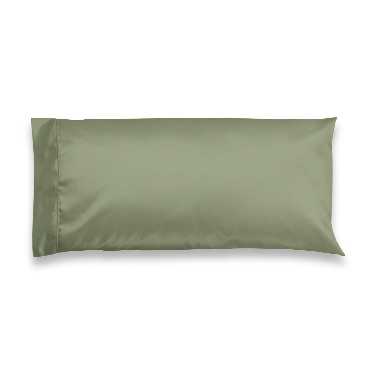 Sage Satin Pillowcase - Olive Green Beauty Hair Protecting Pillowcase, Luxury Rich Bedding Pillow Case, Shabby Chic French Country