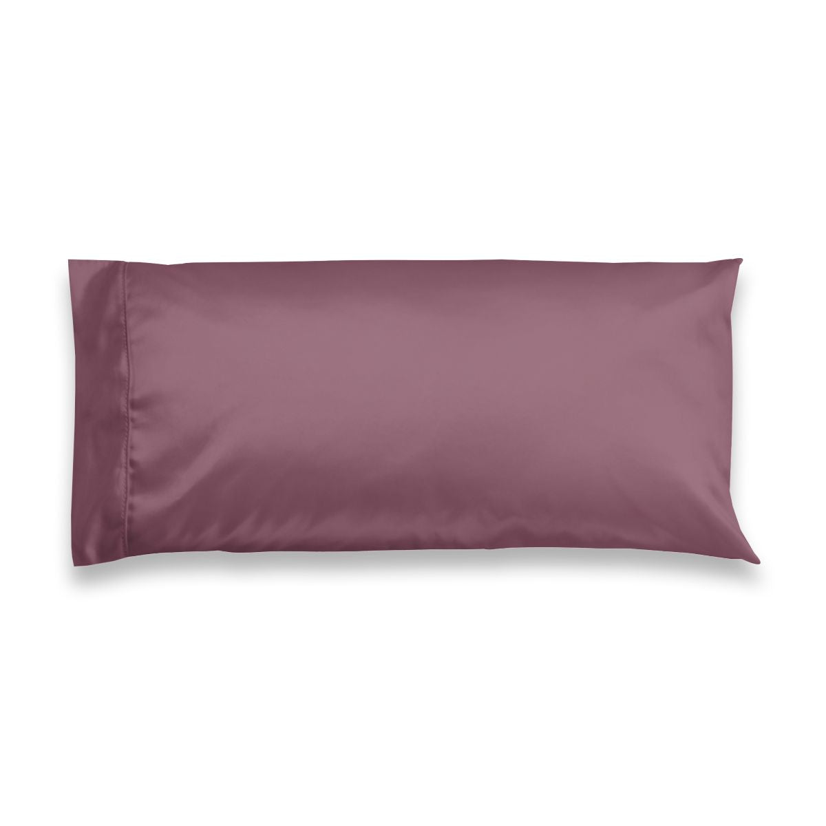 Satin Muted Plum Pillowcase — Luxurious Mulberry Pillow Case for Hair & Skin Care, Luxury Bedding Gift, Romantic Shabby Chic French Country