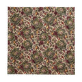 Victorian Cabbage Pear Garden Tablecloth, Burgundy Floral Botanical French Country Dining Table Linen Square Rectangle