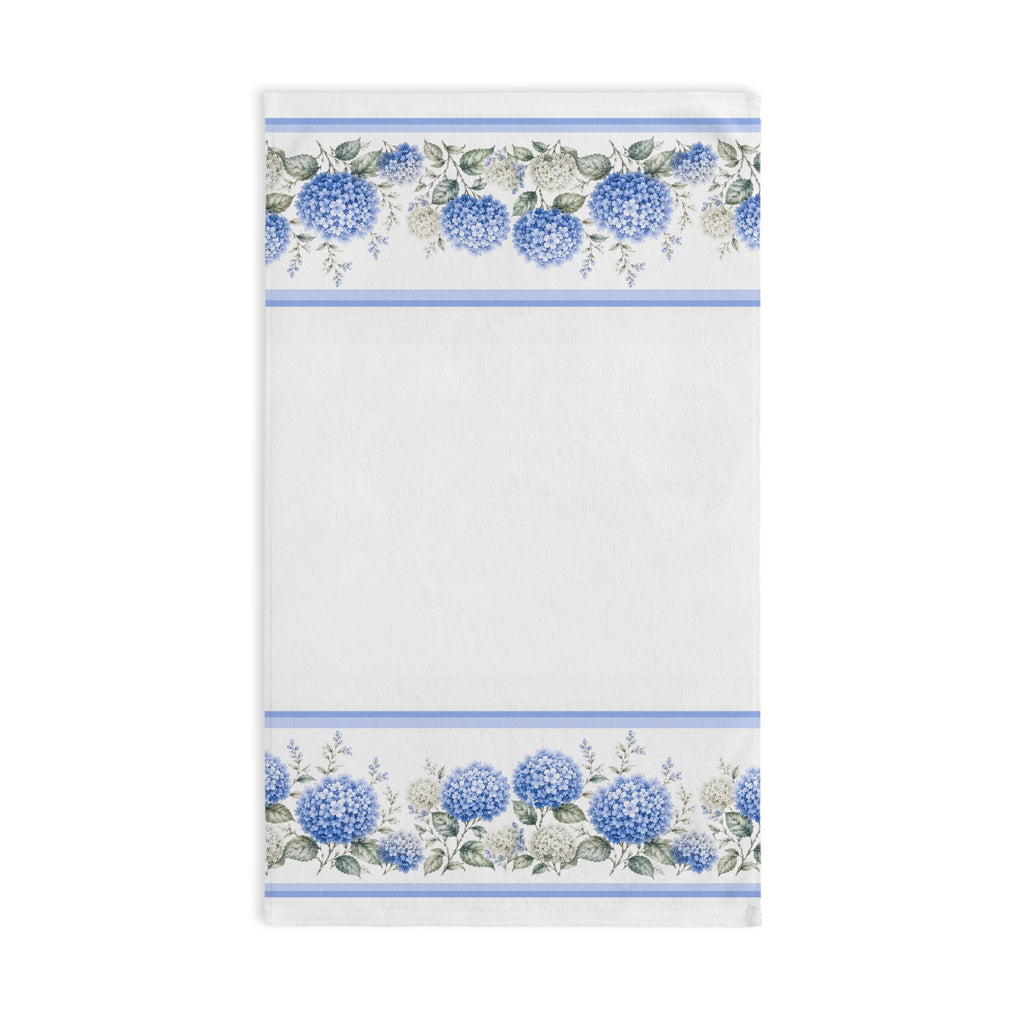 Blue Hydrangea Hand Towel