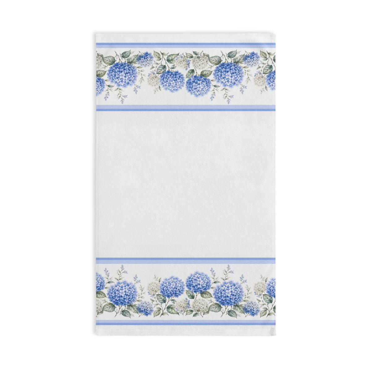 Blue Hydrangea Hand Towel