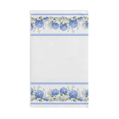 Blue Hydrangea Hand Towel