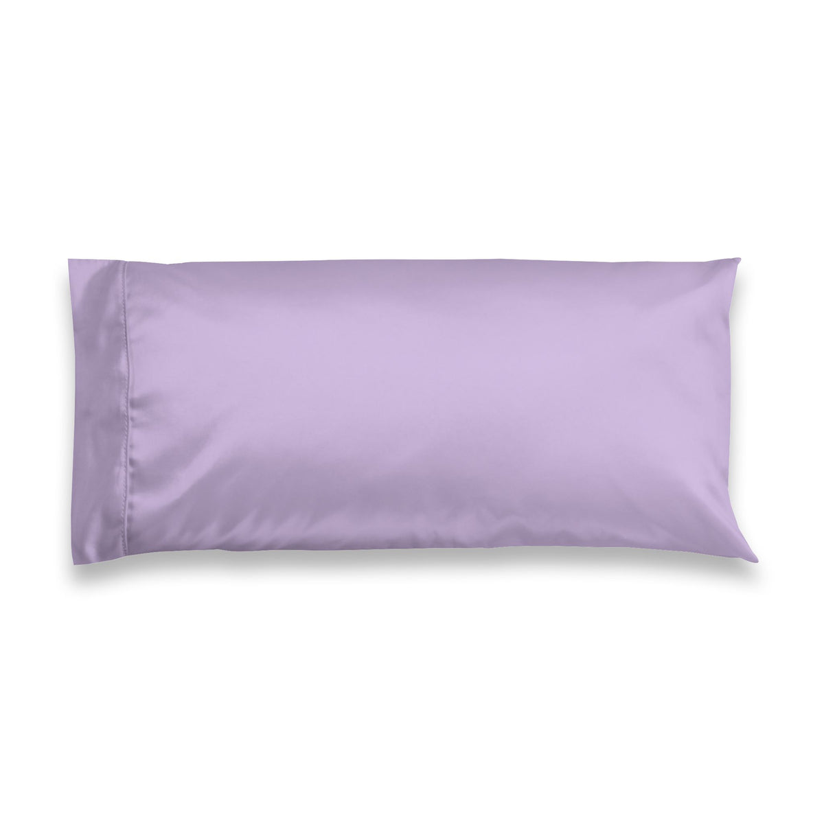 Lavender Satin Pillowcase, Light Purple Pillow Case Smooth Anti-Frizz Hair Skin Protection, Shabby Chic French Country Luxury Bedding