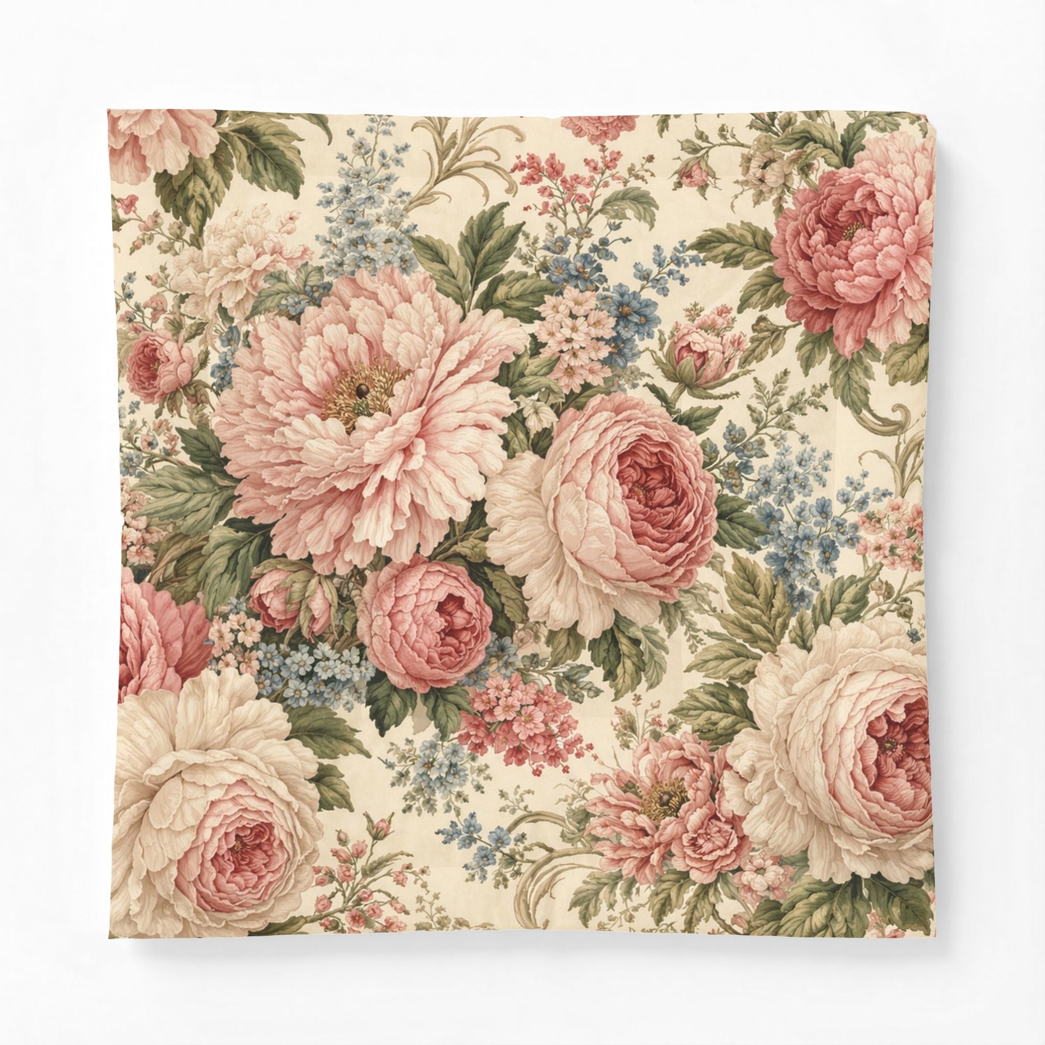 Cotton Chateaucore Pink Peonies Roses Comforter Set Floral Vintage Style Bedding Shabby Chic Victorian Queen King Twin French Romantic Bed