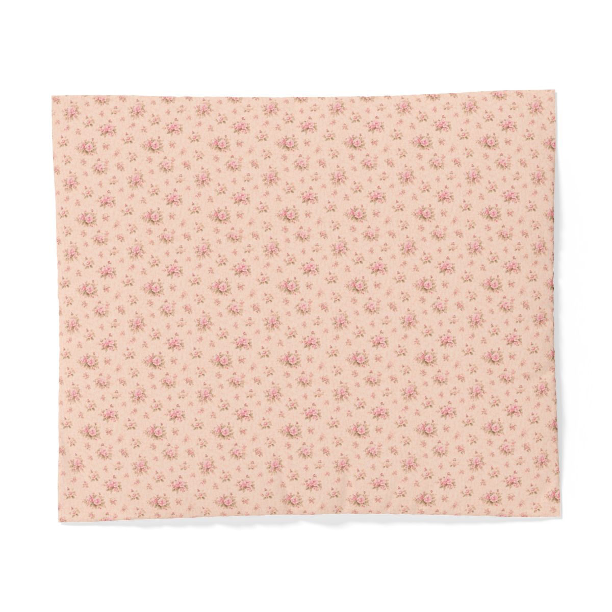 Pink Rose Comforter or Duvet Cover Set, French Country Chateaucore Floral Bedding – Romantic Shabby Chic Queen King Twin