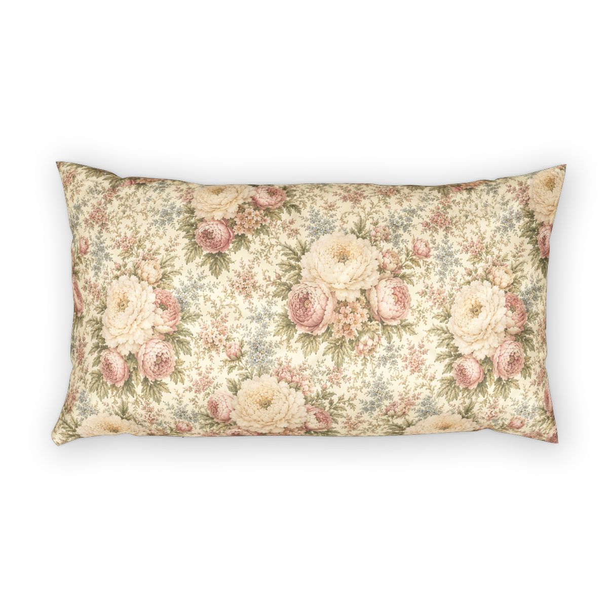 Champagne Garden Peony Vintage Floral Comforter or Duvet Cover Set, Blush Shabby Chic Victorian Cottagecore Bedding Queen King Twin Decor Bedspread Gift