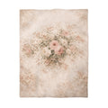 Pink Rose Peony Comforter or Duvet Cover Set, French Country Chateaucore Bedding – Romantic Floral Bedspread